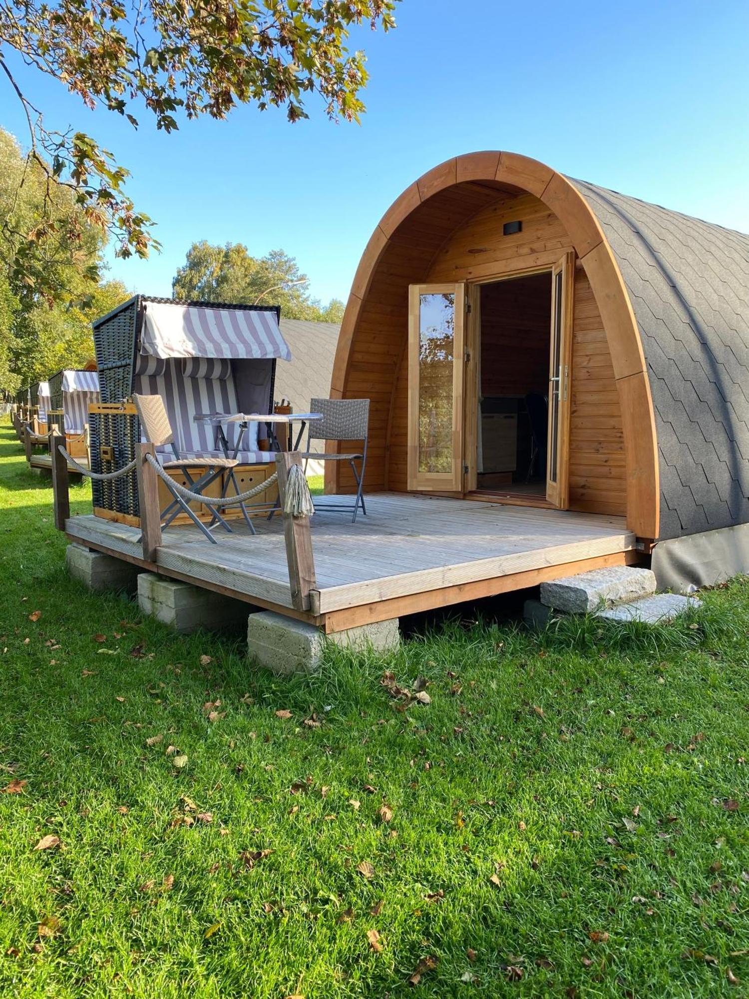 05 Premium Camping Pod "Groede" Silberstedt Kültér fotó